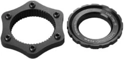Reverse Components Center Lock Adapter Schwarz Carretes - Accessorios | Bike-Discount