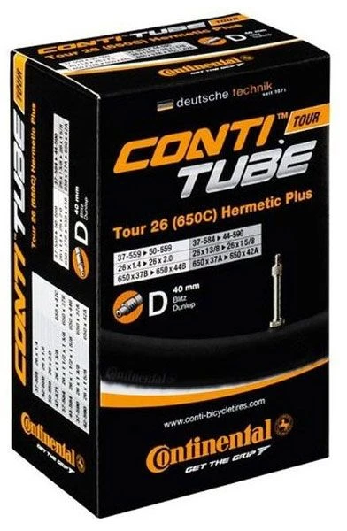 Continental Cámara Tour 28 Hermetic Plus D40 Cámaras 28" | Bike-Discount