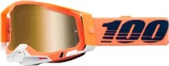 100% Racecraft 2 (Mirror Lens) Coral - Máscara Dirt | Bike-Discount