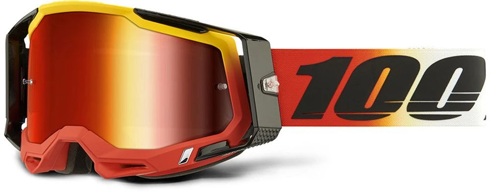 100% Racecraft 2 (Mirror Lens) Ogusto - Goggle Dirt | Bike-Discount