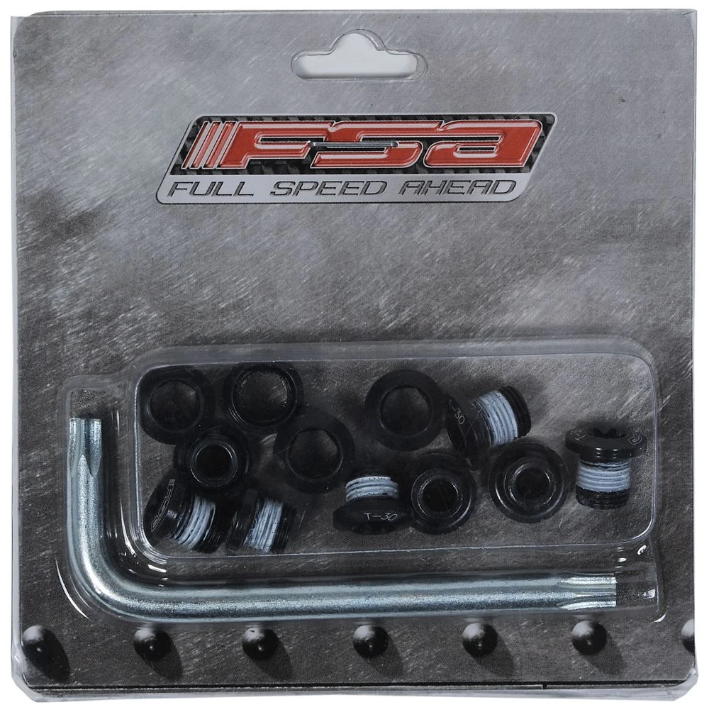 FSA Tornillos Para Platos Torx Negro (12 Piezas) Plato Accesorios | Bike-Discount - Imagen 2
