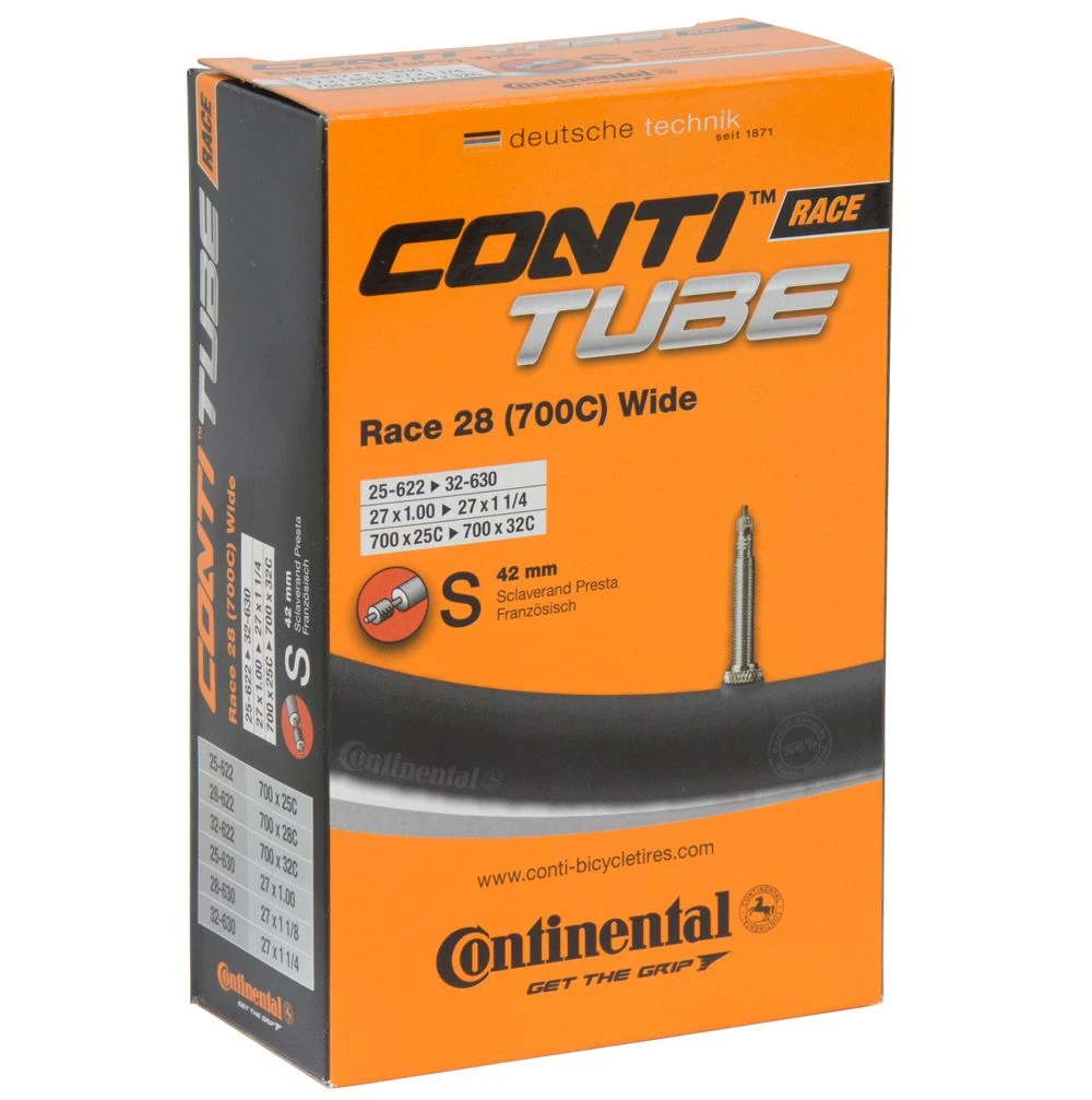 Continental Cámara Race 28 Wide S42 Cámaras 28" | Bike-Discount