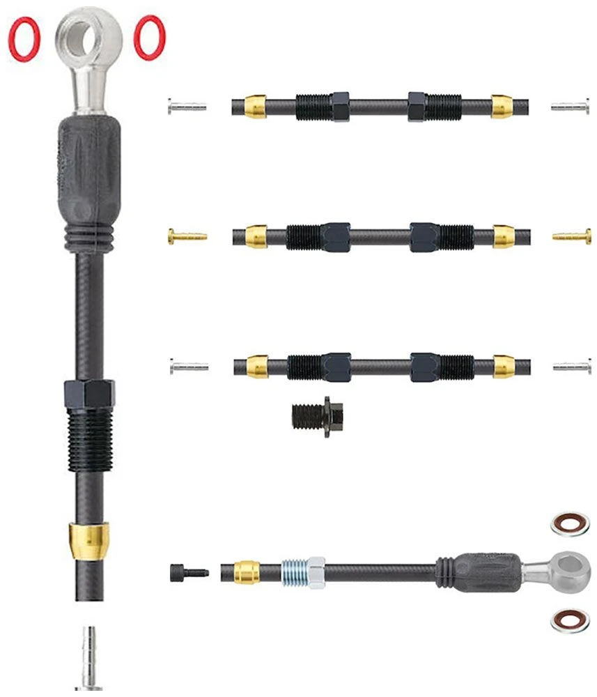 Jagwire Juego De Latiguillos De Freno Sport Hydraulic Mineral Oil Conducciónes Y Accesorios | Bike-Discount