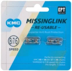 KMC Cierre De Cadena EPT MissingLink De 6/7/8 Velocidades Cadena - Accesorios | Bike-Discount