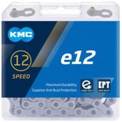 KMC Cadena E12 EPT Para Bicicletas Eléctricas De 12 Velocidades Cadena 12 Velocidades | Bike-Discount