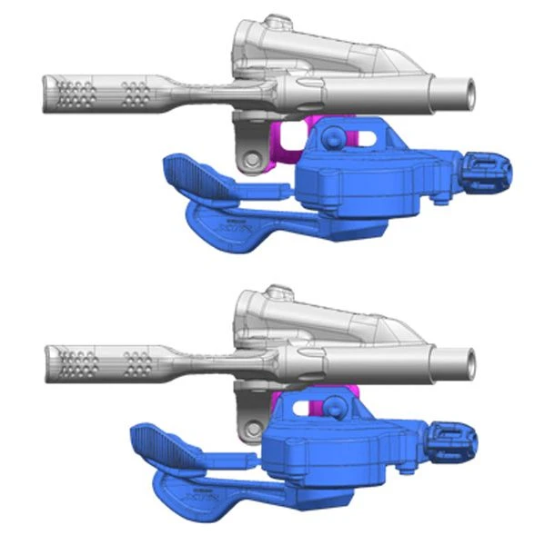 Shimano Palanca De Cambio XTR SL-M9000 I-Spec II 11 Velocidades Derecha 11-velocidades | Bike-Discount - Imagen 3