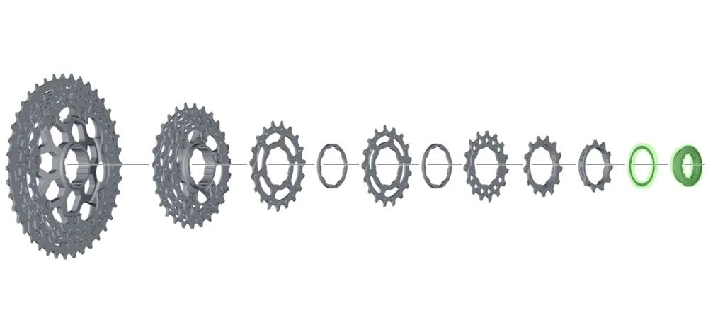 Shimano Anillo De Bloqueo Con Anillo Espaciador Para CS-M8000 Cassetes - Accesorios | Bike-Discount - Imagen 4