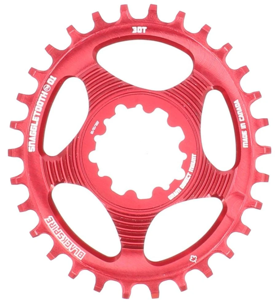 Blackspire Plato Snaggletooth Oval Sram Direct Mount GXP 30Z 12 Velocidades | Bike-Discount