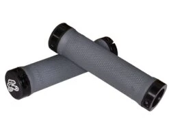 Renthal Empuñaduras De Bloqueo Gris Oscuro Medio Puños Lock-On | Bike-Discount
